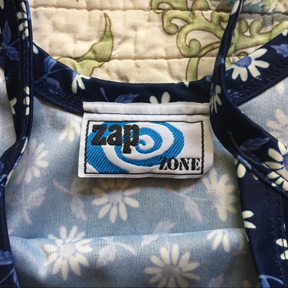 Vintage 90s floral print tank top - Picture 4 of 4